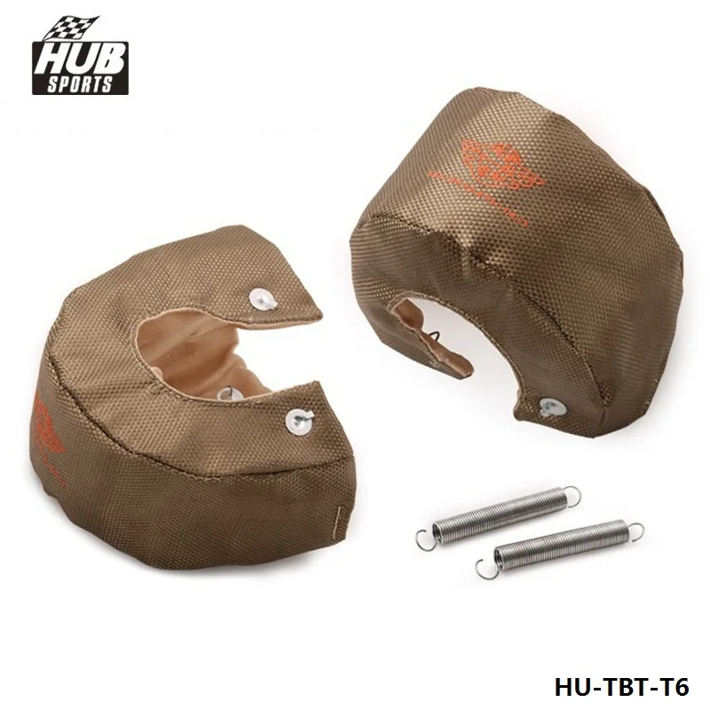 TITANIUM T6 Turbo Charger Cover Turbo Blanket Heat Shield Cover High Quality HU-TBT-T6