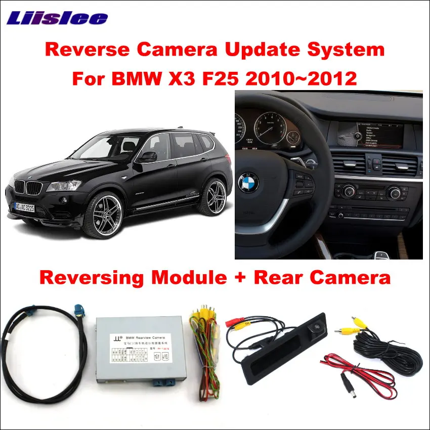 

Liislee Original Screen Update System For BMW X3 F25 2010~2012 CIC System Reversing Module + Rear Camera / Decode Track Box