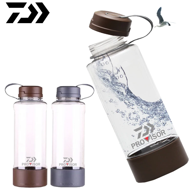 

DAWA 1500ml Fishing Water Bottle Large Capacity Space Cup Sports Outdoor Plastic Water Cup Portable Cup Bicycle Water Bottle