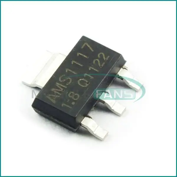 

Original AMS1117-1.2V 1.5V 1.8V 2.5V 3.3V 5.0V ADJ AMS1117 Voltage Regulator sot-223 100pcs/lot (choose the volts you need)