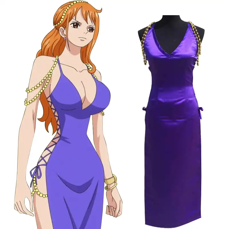 ワンピースミンクとサムライ 予期しない黙示録猫泥棒ナミドレスコスプレ衣装c018 Aliexpress