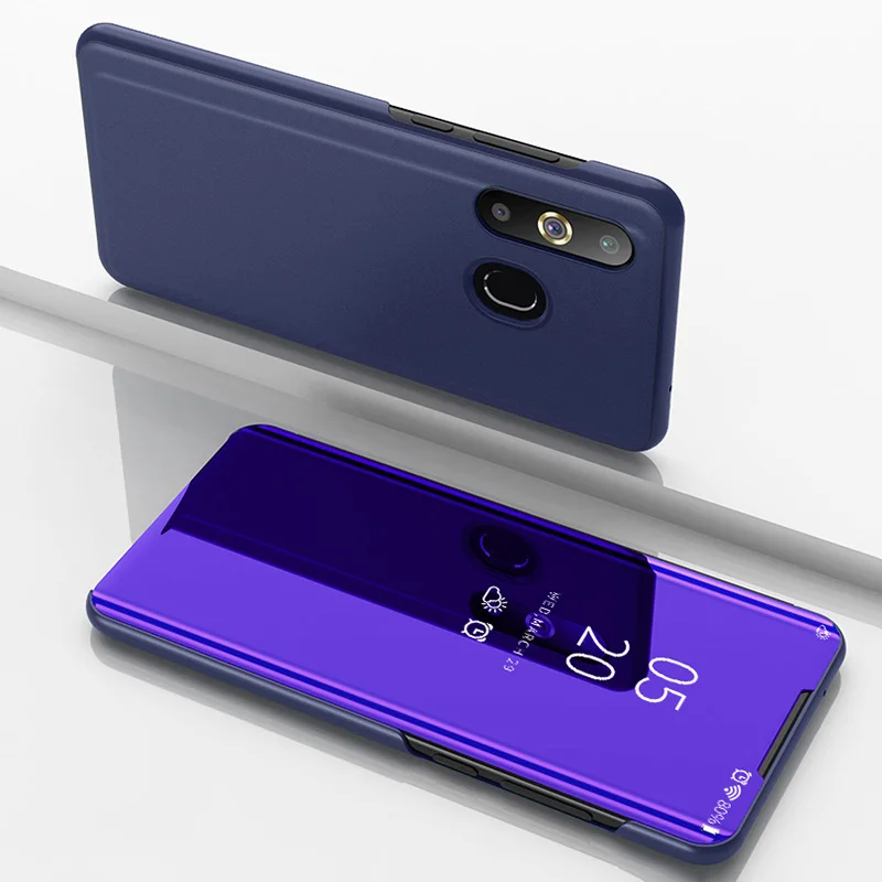 Soaptree умный зеркальный флип-чехол для телефона samsung Galaxy A30 чехол Прозрачный чехол для samsung A40 A60 A70 чехлы на заднюю панель