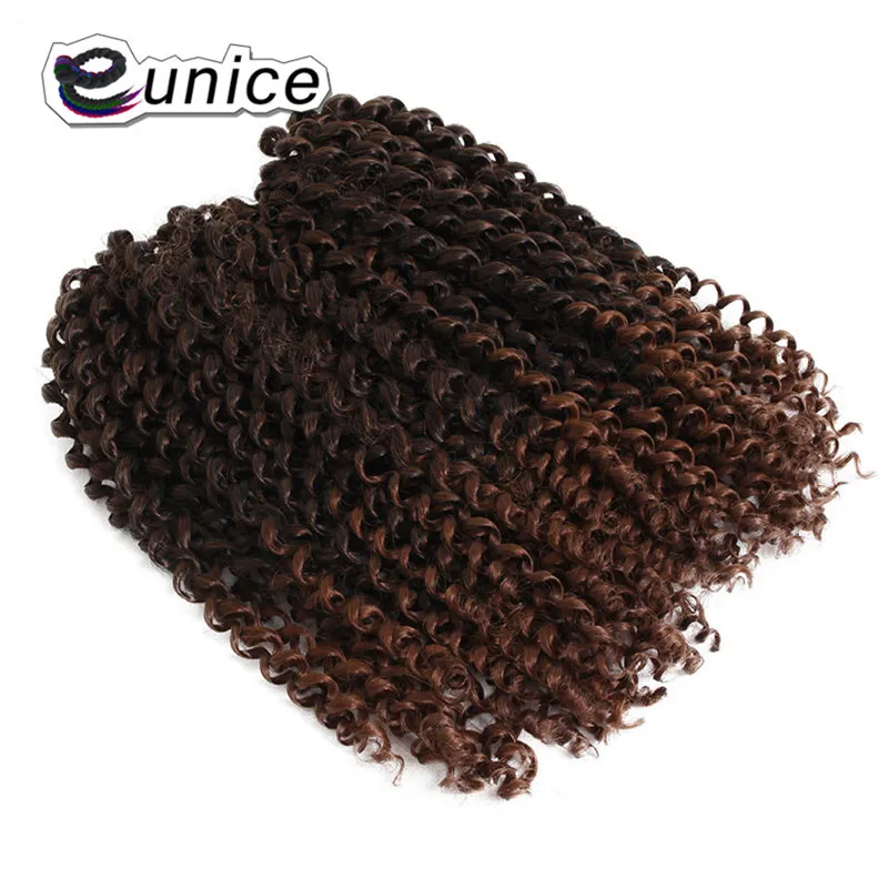 3 Bundleslot Fashion synthetic braiding hair 10inch Freetress Jerry Curl Crochet Braid  (18)