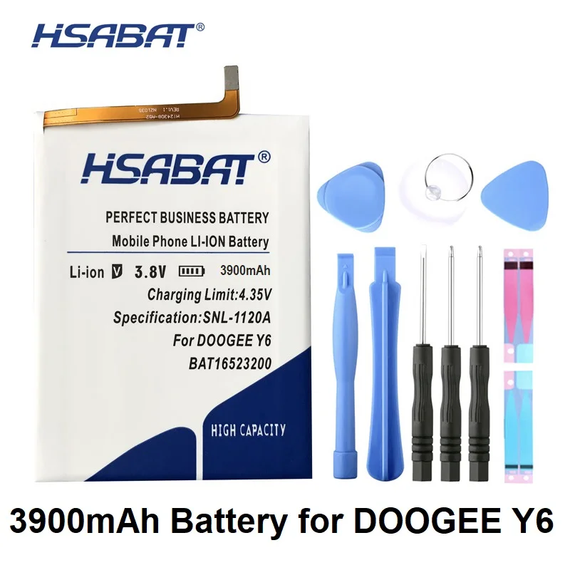 

HSABAT 3900mAh BAT16523200 Battery for DOOGEE Y6 Y6C Y6 piano 5.5inch
