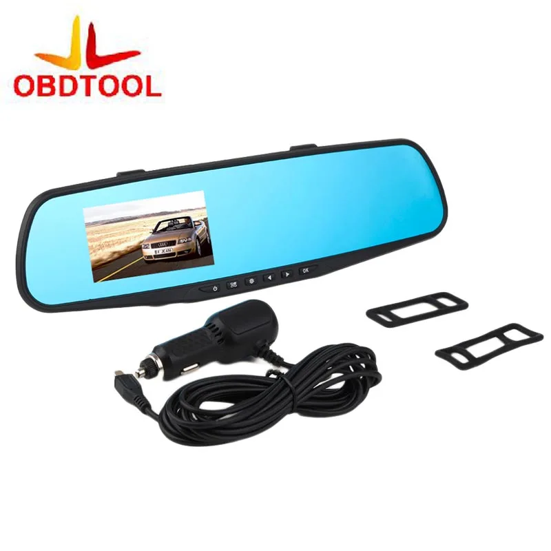 2 8 Inch Auto Dimming Car DVR Recorder Rearview Mirror font b Camera b font Video
