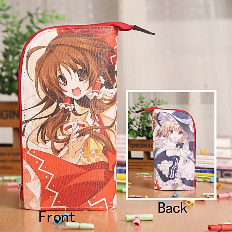 Anime TouHou Project Reimu & Marisa водонепроницаемый чехол для канцелярских принадлежностей