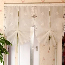 2 цветная вышивка пряжа полый воздушный шар анод блокирующая штора отрасли римские жалюзи гостиной спальни