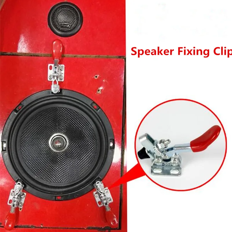 

Free Shipping 1Pc Car Audio Speaker Fixed Clip Test Sound Clips Family Test Speaker Lossless Speaker Clip Speakers test Clips