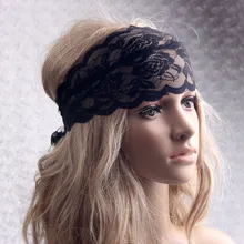 Широкополая эластичная повязка на голову для йоги, черные шелковые шарфы, эластичная повязка на голову