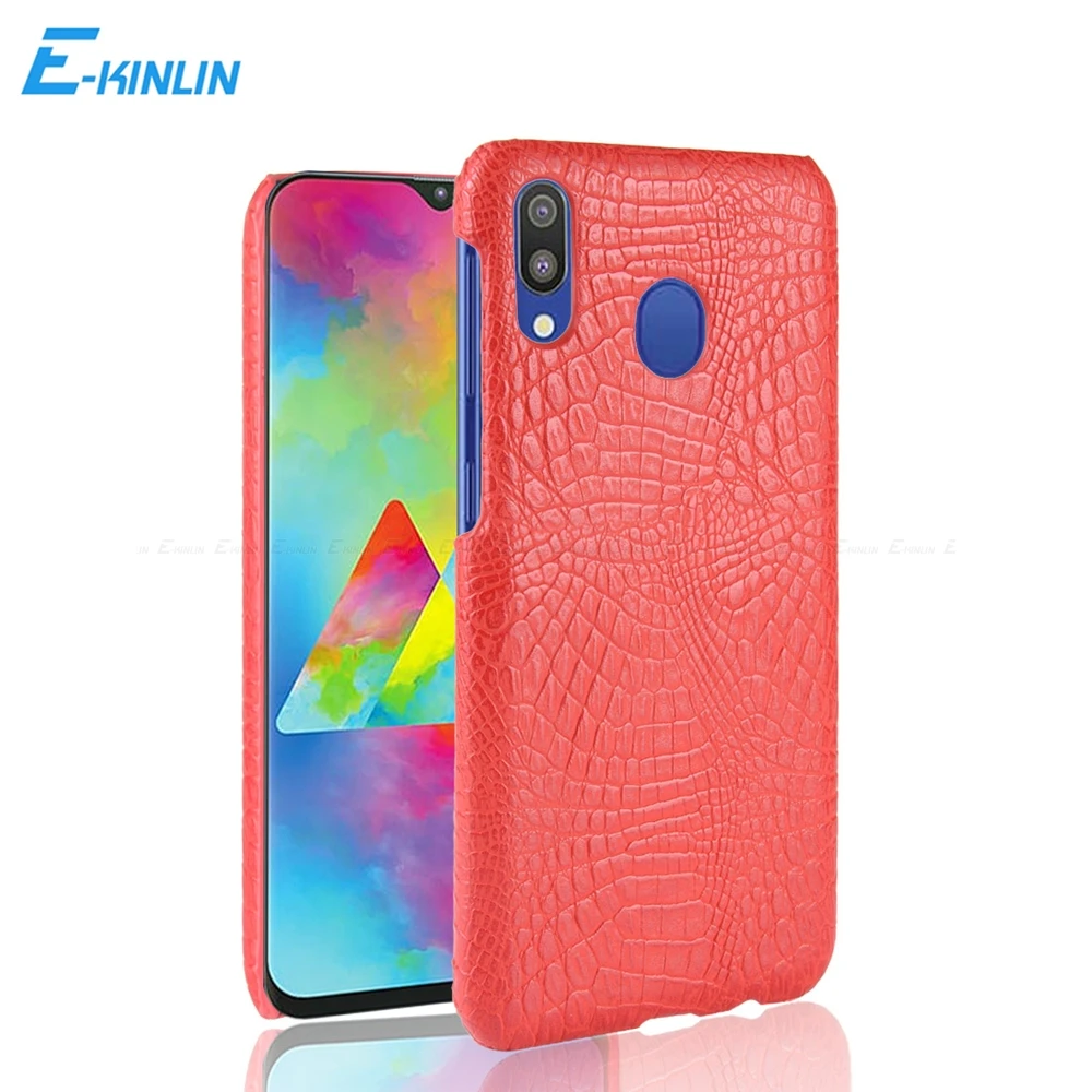 

Crocodile Snake Leather Case Back Cover For Samsung Galaxy M40 M30 M20 M10 A80 A70 A60 A50 A40 A30 A20e A20 A10s A10 Phone Funda