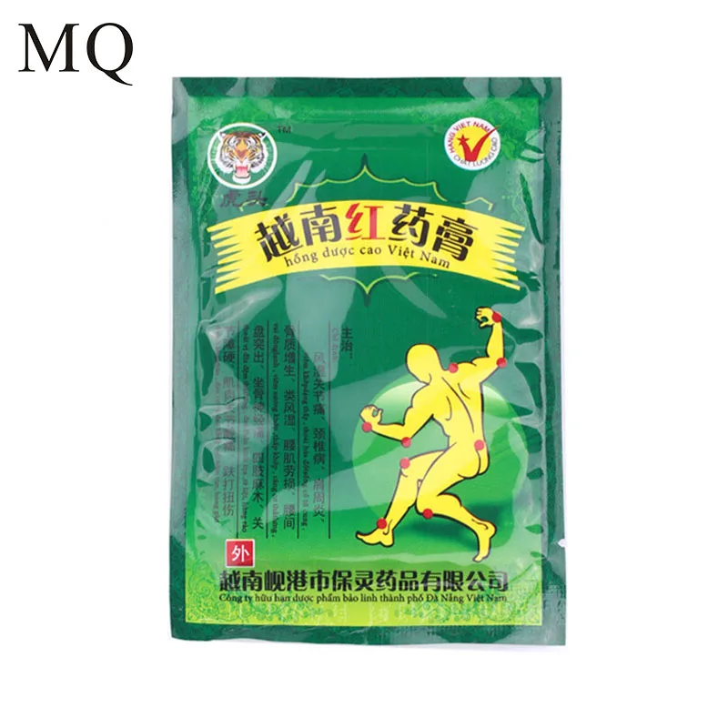 

8 Piece/1 Bags Vietnam Red Tiger Balm Plaster Muscular Pain Stiff Shoulders Pain Relieving Patch Relief Health Care Product