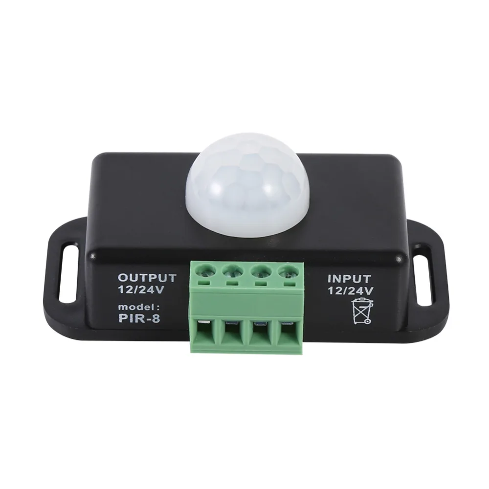 12V Motion Sensor Switch 220V 110V PIR Movement Detector Automatic