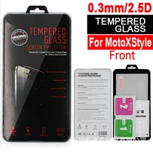 100 шт для MOTO X стильное закаленное стекло 0,3 мм 2.5D 9 H прозрачное закаленное стекло протектор экрана