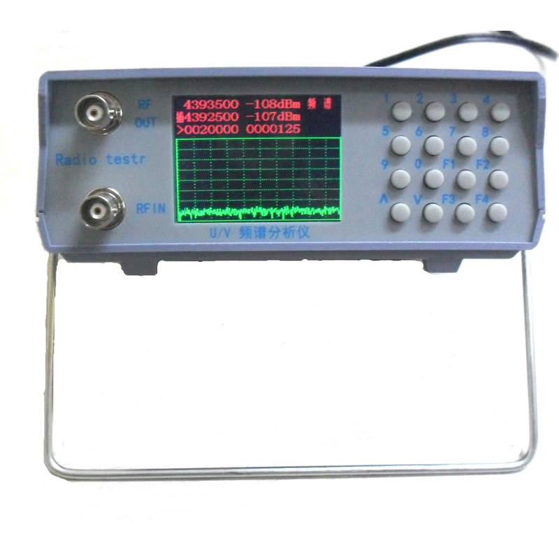 

U/V UHF VHF Dual Band Spectrum Analyzer w/Tracking Source 136-173MHz/400-470MHz
