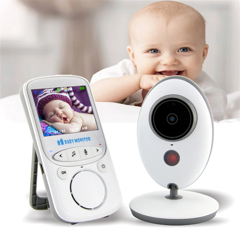 

Wireless LCD Audio Video Baby Monitor VB605 Radio Nanny Music Intercom IR 24h Portable Baby Camera Baby Walkie Talkie Babysitter