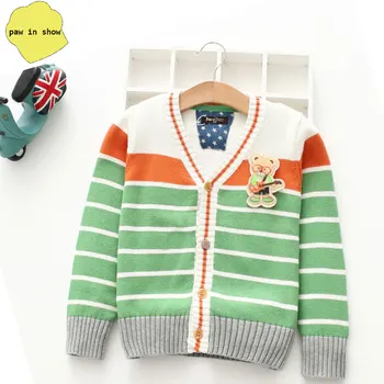 

Cardigan sweater for boys 2019 winter warm casual sweater baby boy pullovers sweaters jacket children clothes 2Y-7Y kids soft