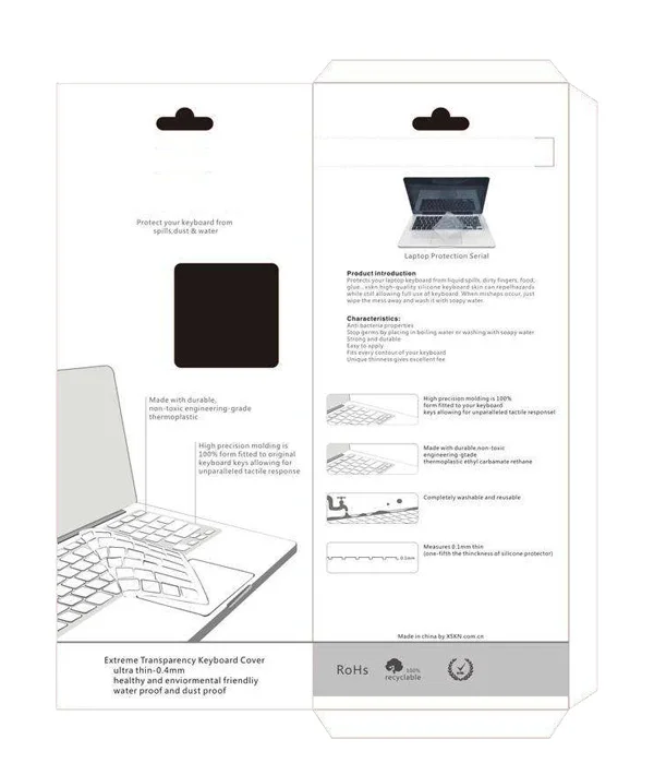 Для сенсорной панели Macbook 13 15 A1706 A1989 A2159 A1707 силиконовый чехол для клавиатуры MacbookPro