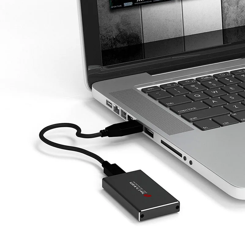 Тип usb C для mSATA SSD жесткий диск конвертера адаптер Корпус HDD Case XXM8