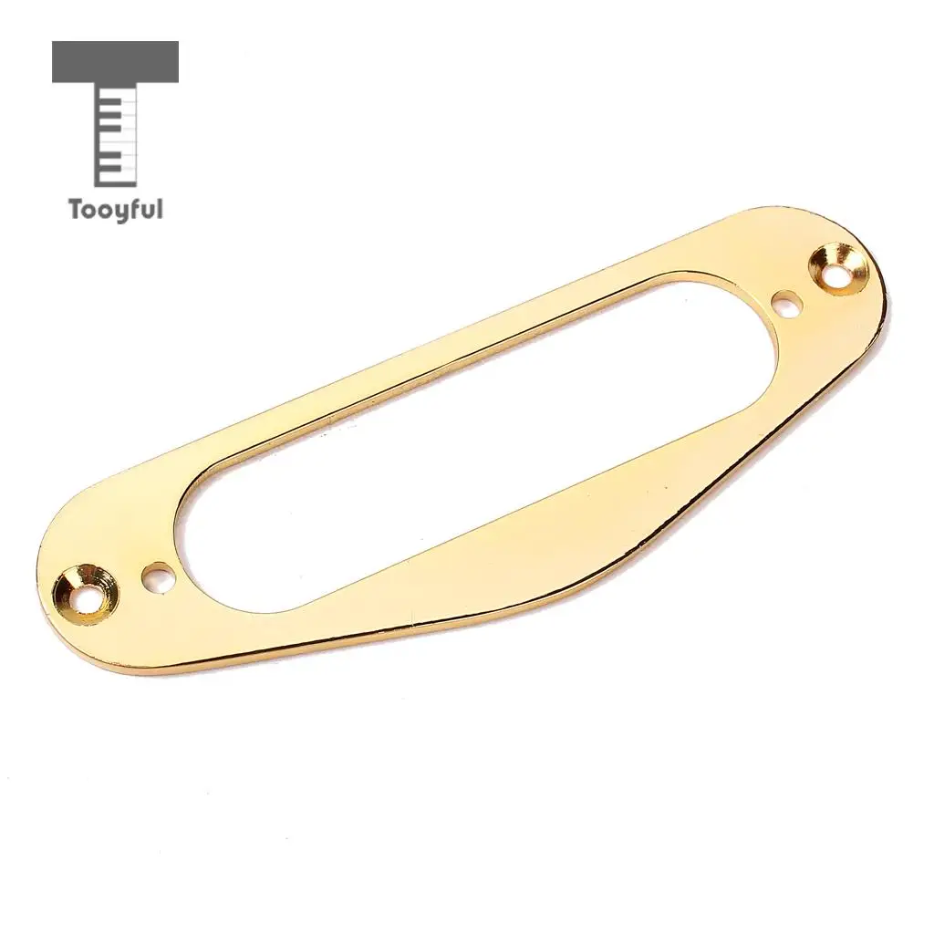 Tooyful 2Pcs/Set Electric Guitar Neck Pickup Frame Ring Surround for Tele TL