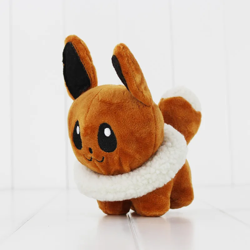 5 "14 см 8 шт./лот Umbreon Eevee Espeon Jolteon Вапореон Flareon Glaceon Leafeon Пикачу мягкого плюша Животные Q версия