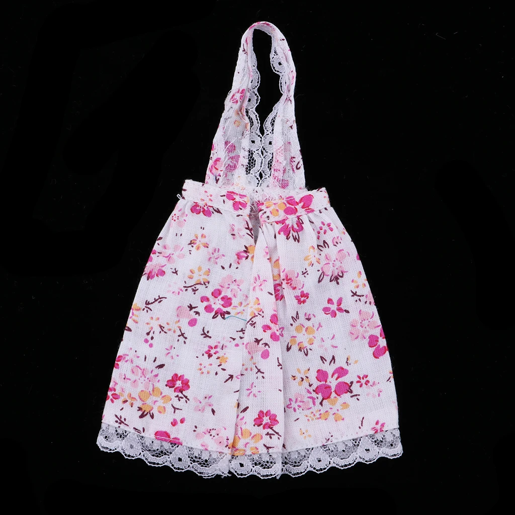 1:6 Pink Dress Women Clothing for 12