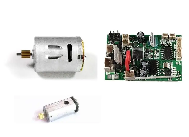 

V912 2.4G RC helicopter spare parts tail motor +main motor +2.4G receiver 3pcs/lot Free shipping
