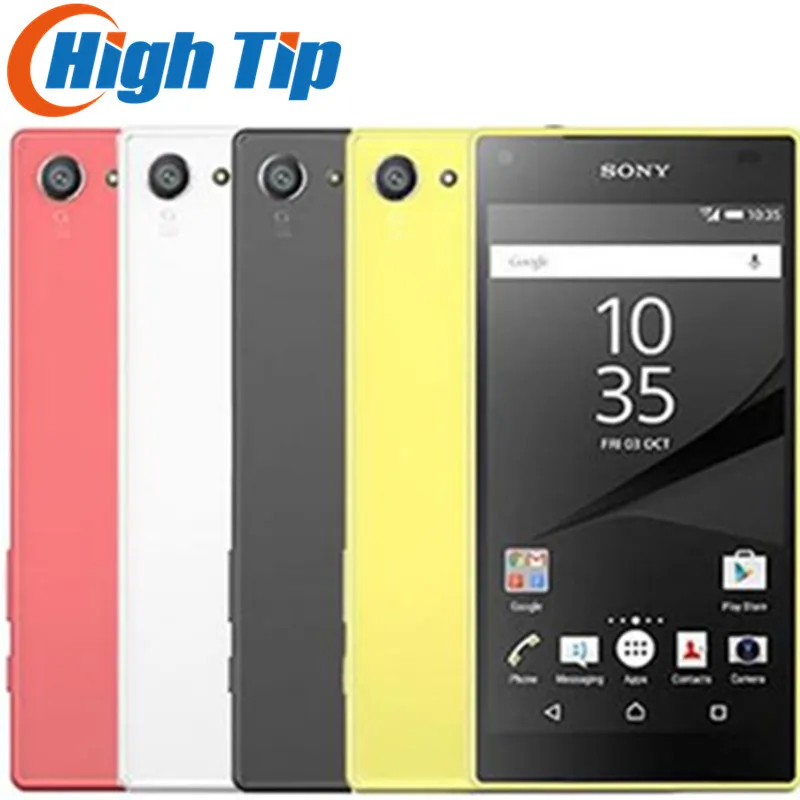 Sony Xperia Z5 Compact E5823 разблокированный оригинальный 2 Гб ОЗУ 32 ПЗУ Android четырехъядерный