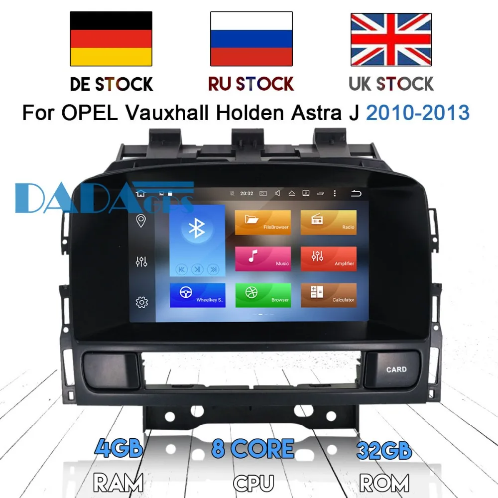 Android 9,0 автомобильный Радио dvd-плеер gps для OPEL Vauxhall Holden Astra J 2010 2011 2012 2013 стерео ips экран HD 1080P