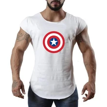 Брендовая хлопковая Спортивная футболка без рукавов для мужчин, майка для спортзала, мужская майка для бега, фитнес-хлопковый топик, жилет, футболка для бодибилдинга