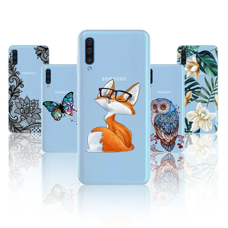 

For Funda Samsung A50 Case Cover Silicon Soft Galaxy A50 Phone Case For Coque Samsung Galaxy A50 A 50 2019 A505 A505F Cover