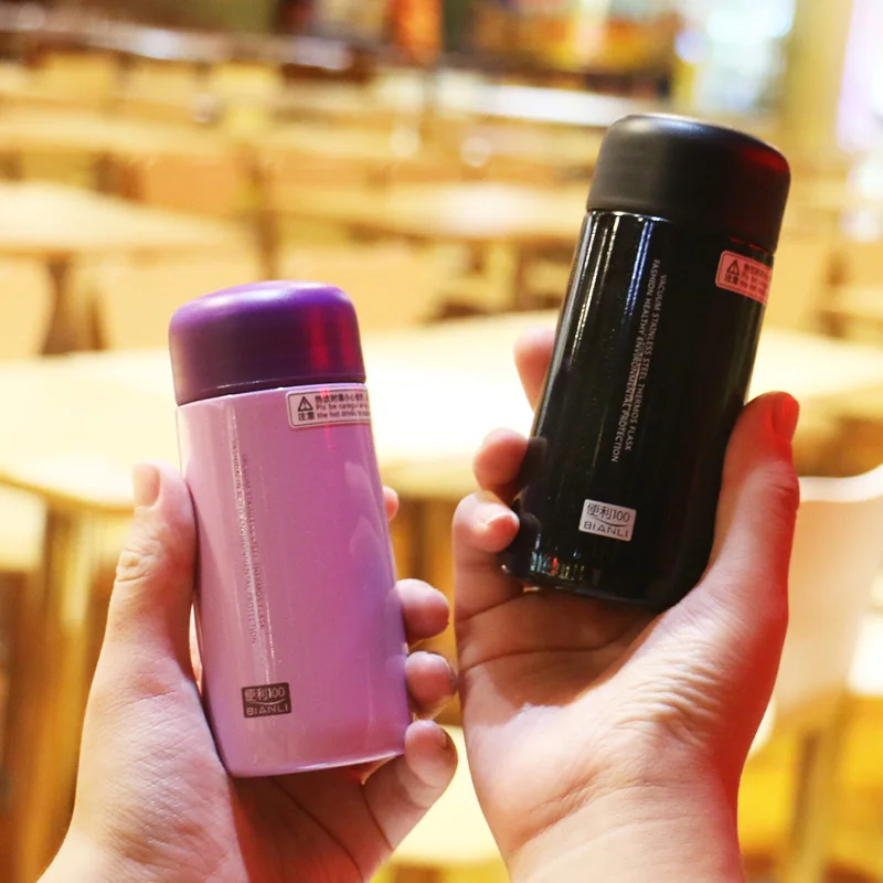 

Convenient 100 Vacuum Double Layer 304 Stainless Steel Mini 150 Ml Thermal Insulation And Cold Preservation Portable Handy Tea C