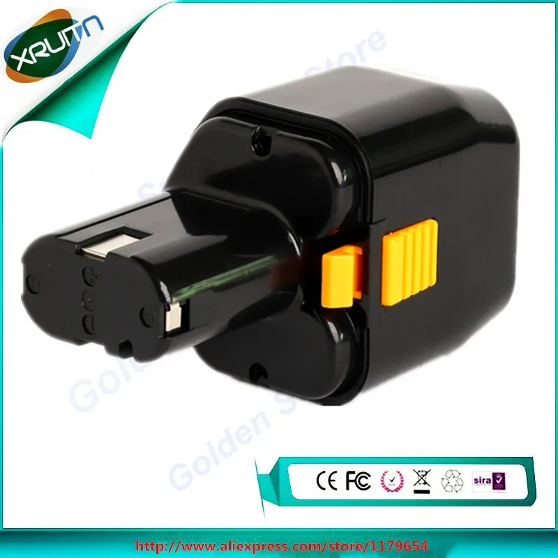 Livraison Gratuite 12 В 12 В 2.0ah ni-cd де remplacement Мощность инструмент batterie залить для Hitachi eb12, eb1224, eb12b