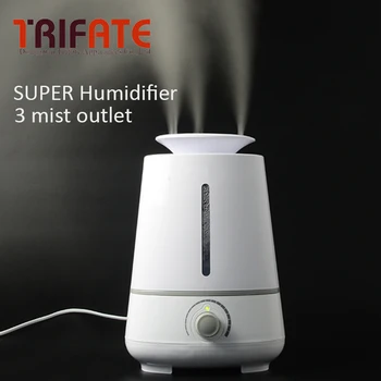 

New 25W 3.5L large capacity 3 mist outlet Super ultrasonic humidifier JS-035F
