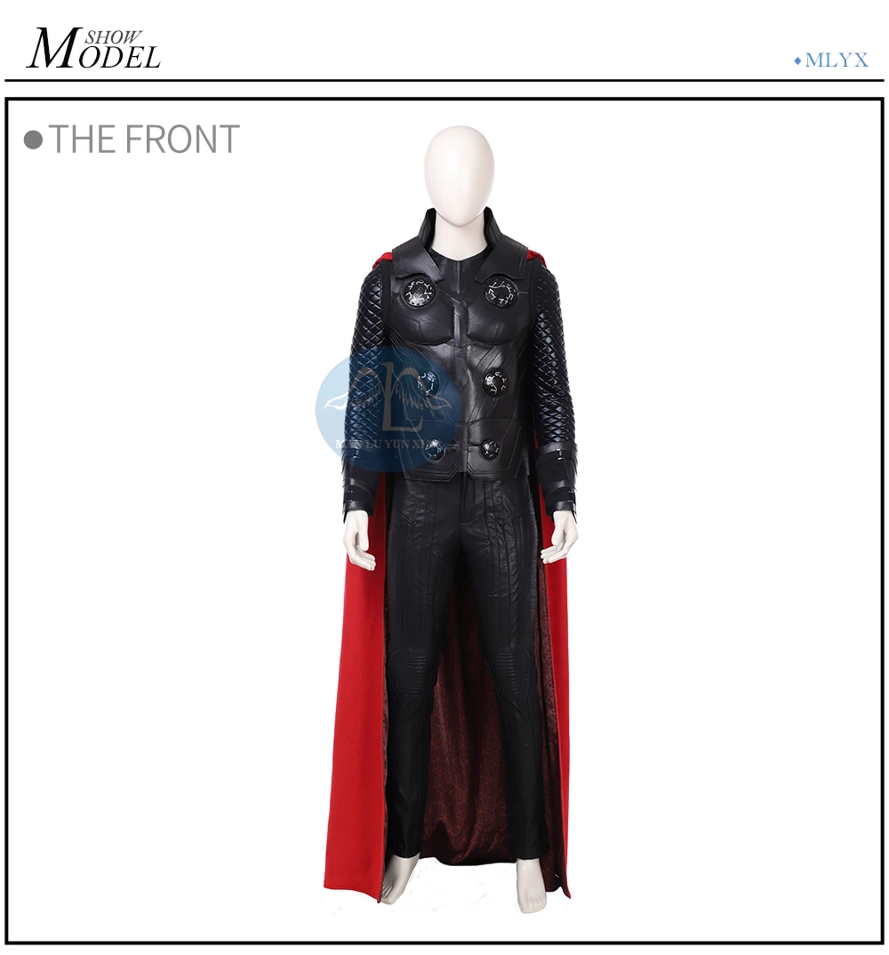 Manluyunxiao Thor Cosplay Marvel Movie Thor Ragnarok Superhero Odinson Outfit Halloween Costumes For Men Adult Plus Custom Made