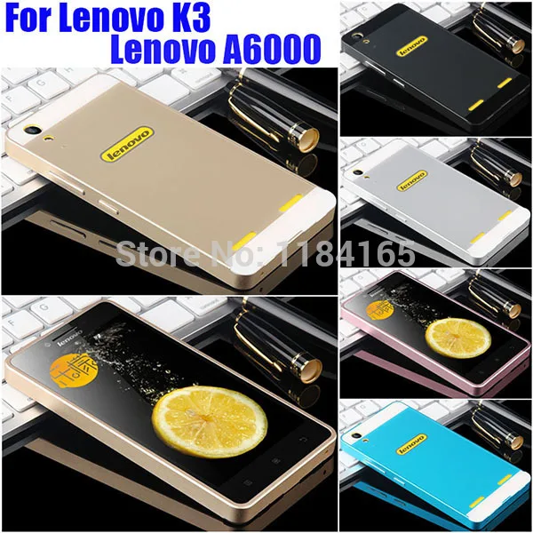 Чехол для lenovo K3/lenovo A6000 A6010/A6010 плюс ударопрочность Супер тонкий Премиум Алюминий