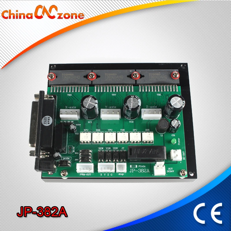 

USB CNC 3 Axis Motor Stepper Drive Controller Board JP-382A Drive for Mini CNC 3040 Wood Machine CNC Manufacturer Supplier