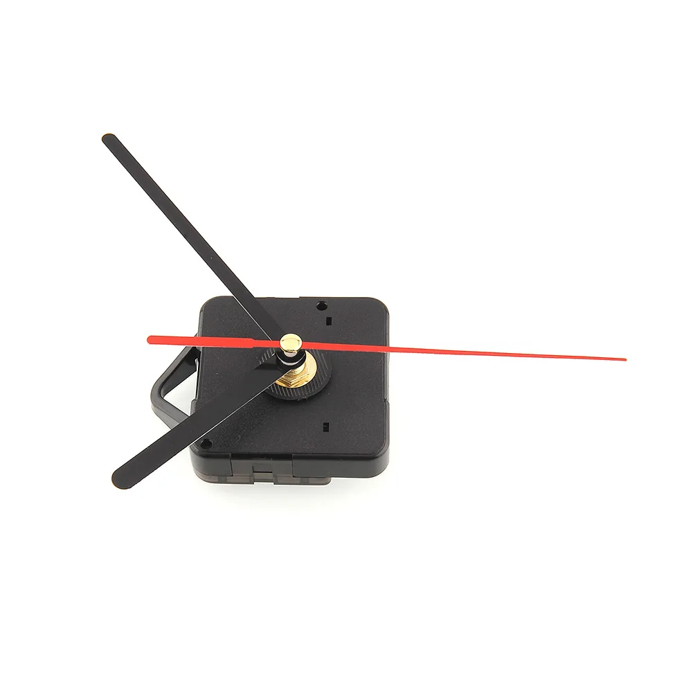 

Wall Clock with Black and Red Hands DIY Clock Tools Quartz Clock Movement