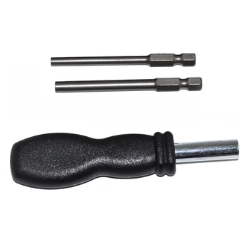 

4.5mm & 3.8mm for wii power supply Screwdriver GameBit with Handle Bit Screw Driver for Nintendo SNES N-GC for N64
