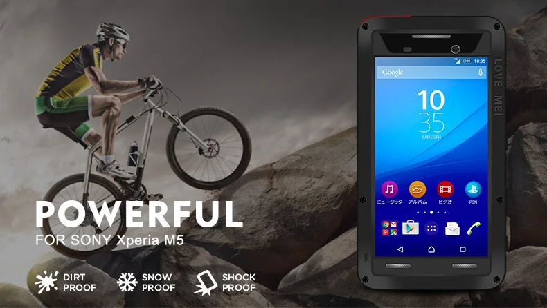 Оригинал Любовь Мэй мощный чехол для sony Xperia M5 5,0 дюймов Водонепроницаемый противоударный Алюминий чехол с Бесплатная закаленное Стекло Оригинал Любовь Мэй мощный чехол для sony Xperia M5 5,0 дюймов Водонепроницаемый противоударный Алюминий чехол с Бесплатная закаленное Стекло