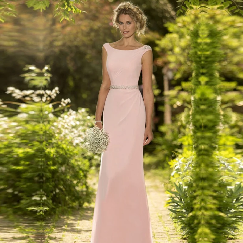 vestido longo rose barato