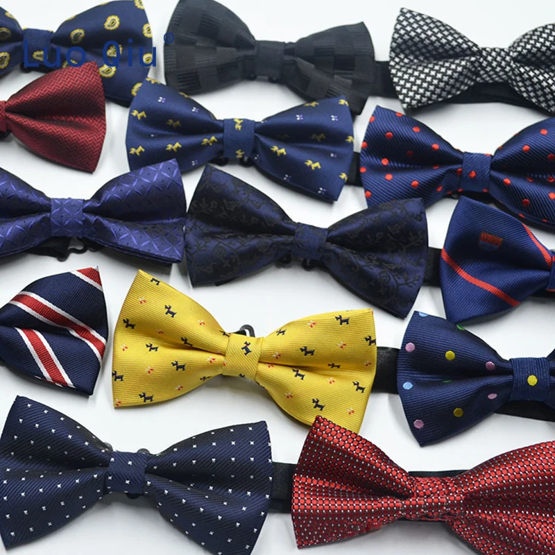

63 Colors Solid Fashion Bowties Groom Men Colourful Plaid Cravat gravata Male Marriage Butterfly Wedding Bow ties