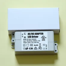 50 шт./лот, 12 В 2A, 24 Вт Светодиодный драйвер питания