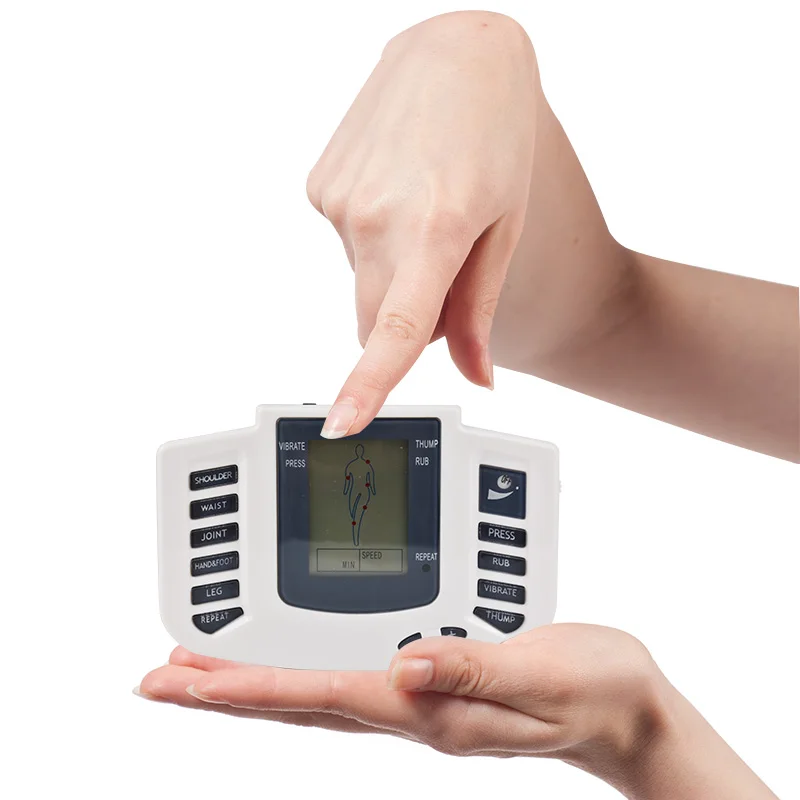 New Digital Electric Stimulator Muscle Massager Body Slimming Acupuncture Therapy Massage Muscle Relax Electrotherapy Fat burner