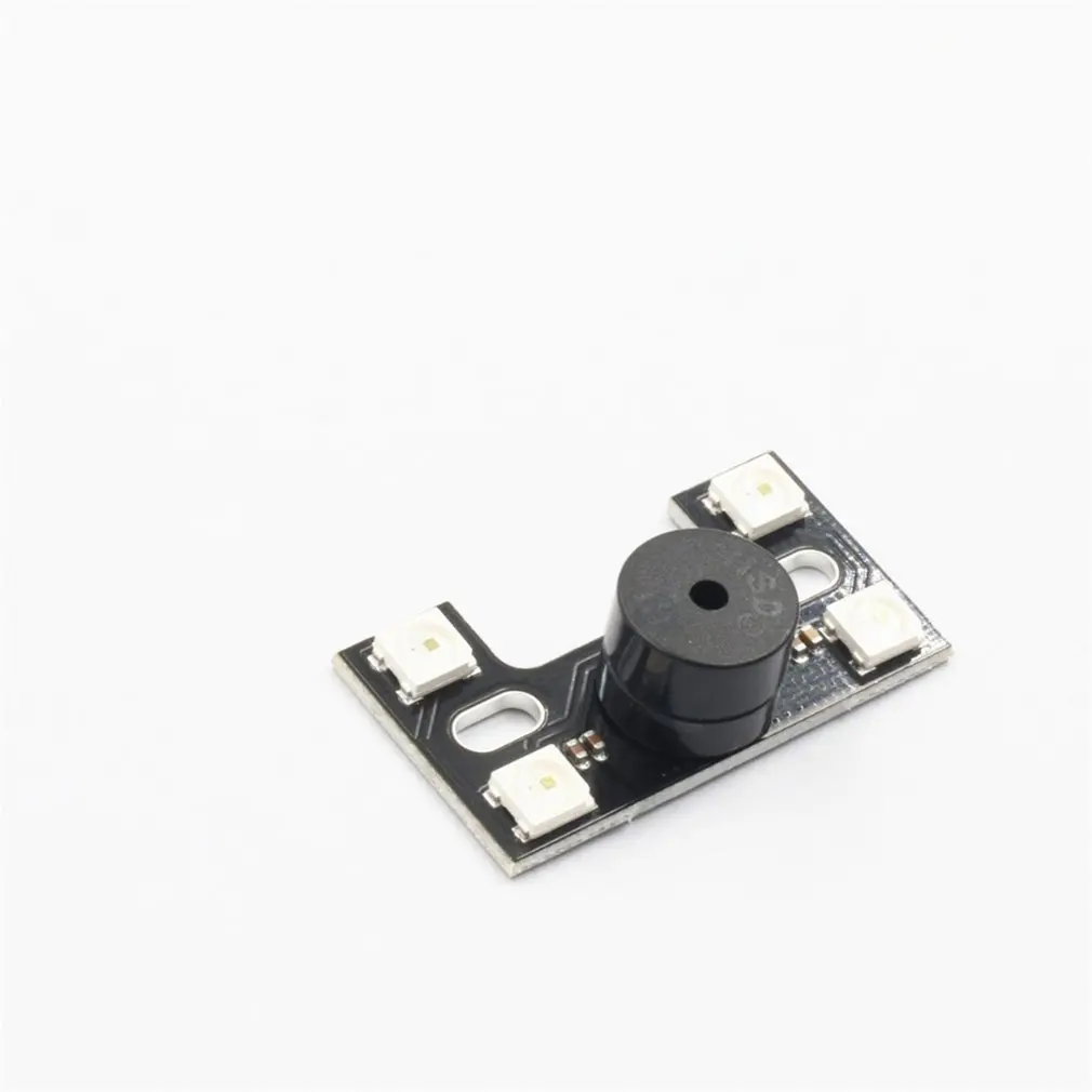 Портативный супер мини WS2812B LED + 5 В активный зуммер для NAZE32 CC3D F3 F4 Контроллер
