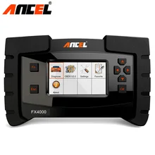 Diagnostic Tool ANCEL FX4000 OBD2 Scanner Full System OBD 2 Engine Transmission ABS SRS SAS Oil Audio ODB2 OBD Auto Diagnostic