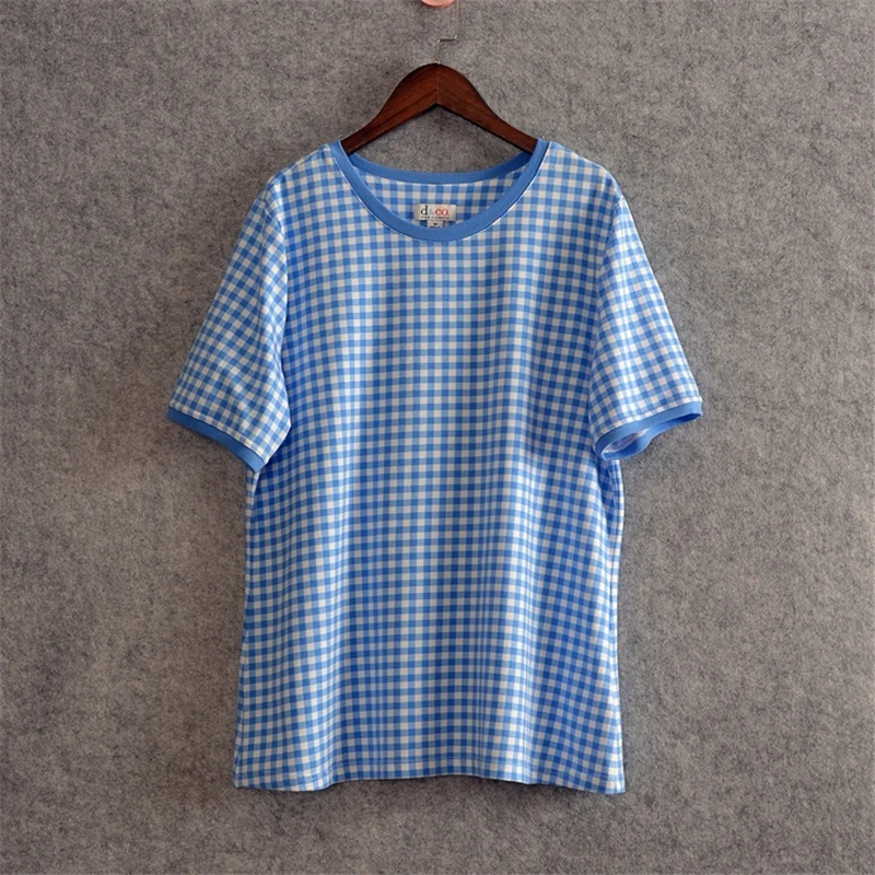 l 9xl plus size gingham plaid blouse cotton top shirt big large size clothing oversize 4xl l 9xl plus size gingham plaid blouse cotton top shirt big large size clothing oversize 4xl