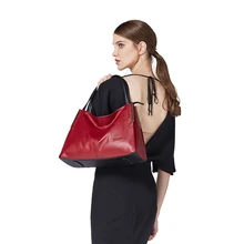 Laorentou vollrindleder damen handtasche weiche umhängetasche damen leder schultertasche fashion echtes leder handtaschen n5