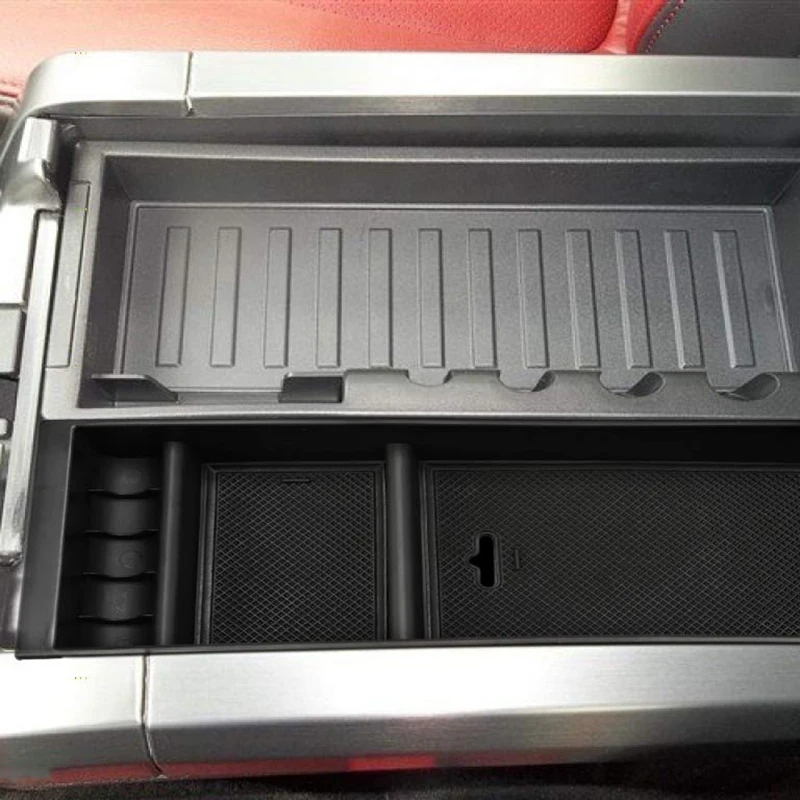 Центральная консоль органайзер для Ford Rapter F150- вставка Abs лоток подлокотник вторичный ящик для хранения