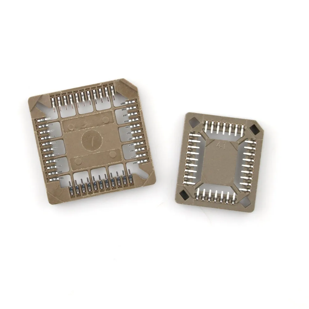 10 шт. PLCC32/PLCC44 контакт 32 SMD IC PLCC конвертер бренд гнездо адаптера Лидер продаж