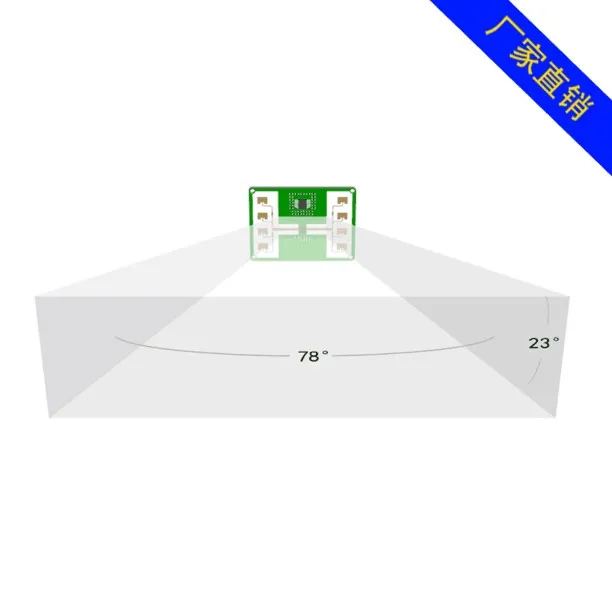 Бесплатная доставка радиолокационный радар для микроволновки с частотой 24 ГГц